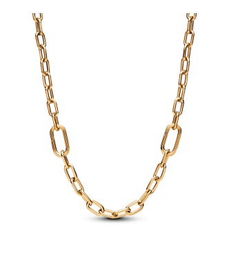 369685C00-50 14k Gold-plated small-link necklace