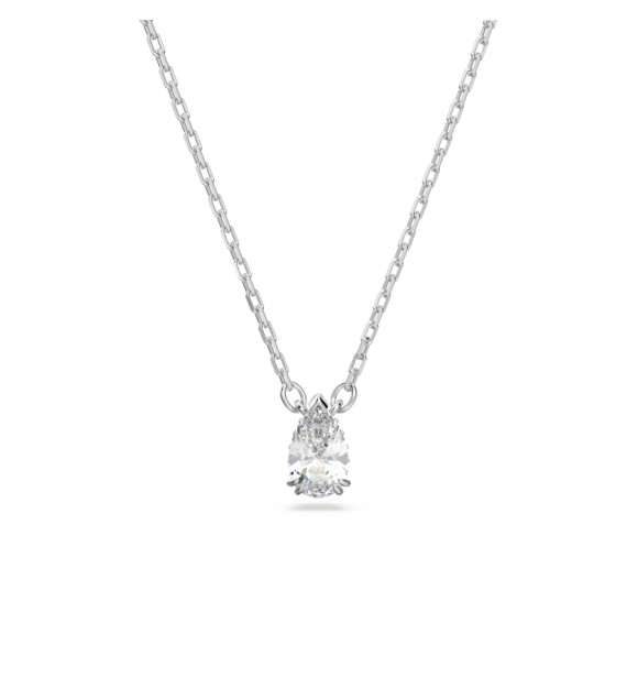 SWAROVSKI MILLENIA:PEND PEAR WHITE/RHS