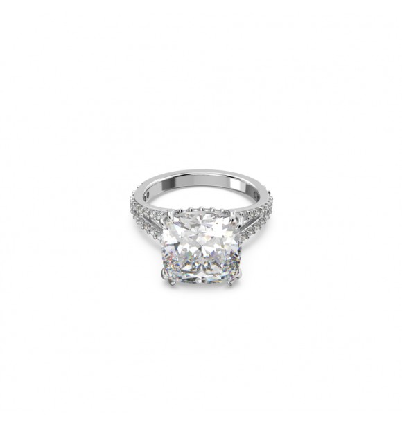 SWAROVSKI CONSTELLA:RING SQ L WHITE/RHS 55