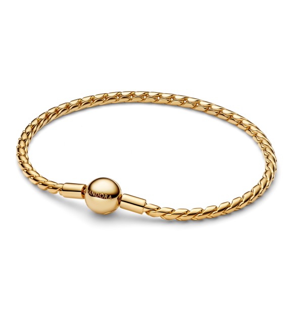 564028C00-18 14k gold-plated bracelet