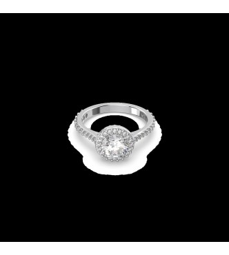 SWAROVSKI CONSTELLA:RING RND PV L WHITE/RHS 50