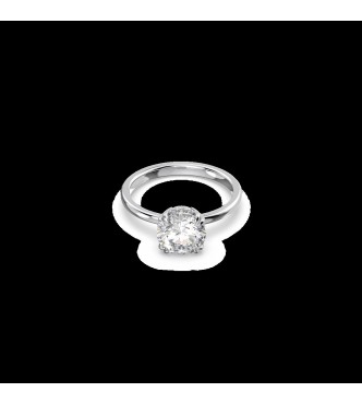 SWAROVSKI CONSTELLA:RING RND S WHITE/RHS 58