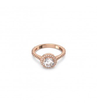 SWAROVSKI CONSTELLA:RING RND PV L WHITE/ROS 50