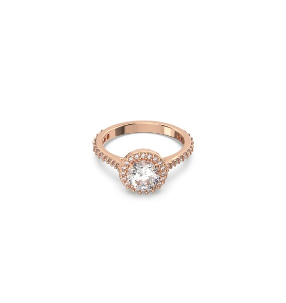 SWAROVSKI CONSTELLA:RING RND PV L WHITE/ROS 52