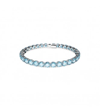 SWAROVSKI MATRIX:BRACELET M AQUA/RHS S