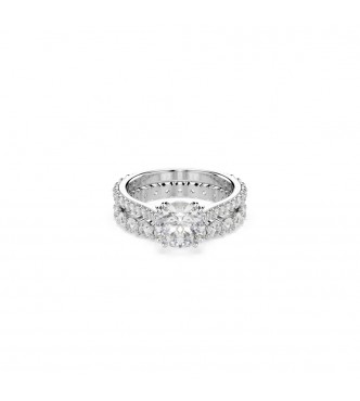 SWAROVSKI CONSTELLA:SET RINGS WHI/RHS 52