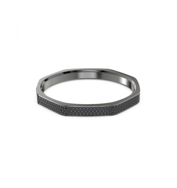 SWAROVSKI RE DEXTERA:BANGLE OCT PAVE GRAP/BRU M