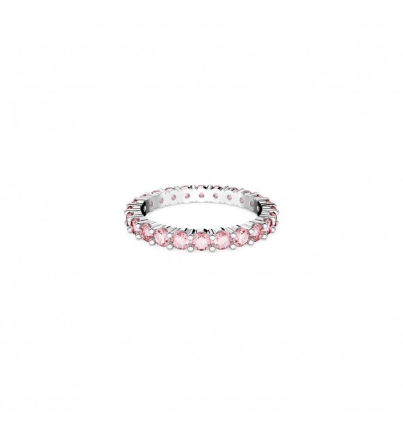 SWAROVSKI MATRIX:RING PINK PIN/RHS 58