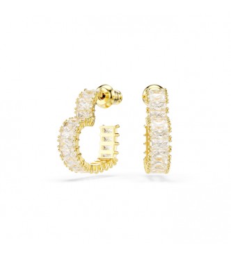 SWAROVSKI 5693512 MATRIX:PENDIENTES DE PRESION HEART WHI/G