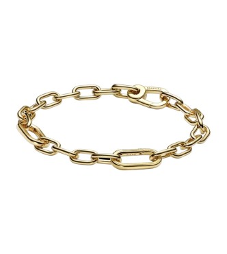 569662C00-5 14k Gold-plated small link bracelet