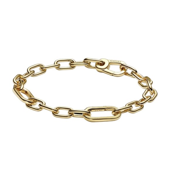569662C00-1 14k Gold-plated small link bracelet