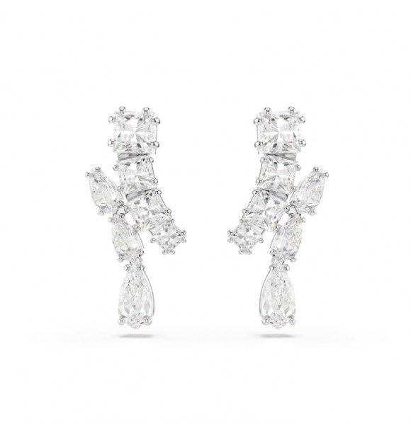 SWAROVSKI 5700418 MATRIX:PENDIENTES DE PRESION WHI/RHS