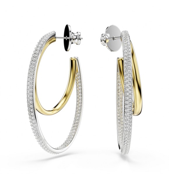 SWAROVSKI 5702400 HYPERBOLA:PENDIENTES DE PRESION CRE/MIX