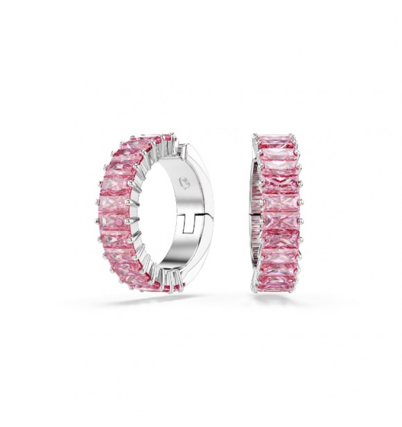SWAROVSKI PENDIENTES EAR CUFF MATRIX,
 TALLA BAGUETTE, BAÑO DE ROIO