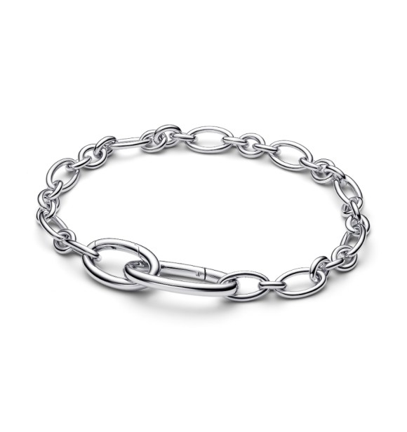594678C00-3 Sterling silver oval link bracelet