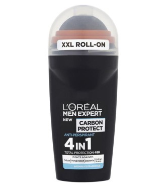 L.ORÉAL PARIS L.Oréa Men Exp A7880551 DEORO 50 ML Carbon Protect Anti-Perspirant Intense Ice Deodorant Roll-on