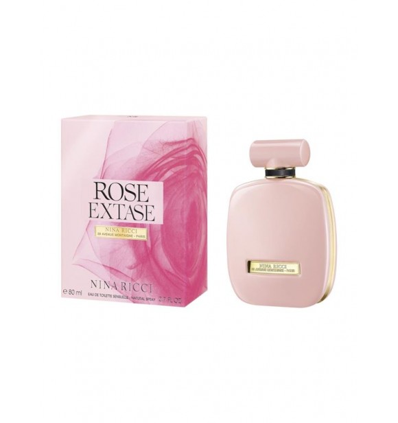 NINA RICCI L.Extase 80ML Rose Eau de Toilette Sensuelle