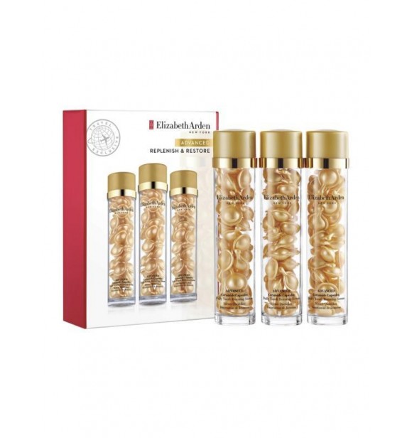 Arden Ceramide A0104593 SET 1PC Advanced Ceramide Capsules Replenish + Restore Set cont.: Advanced Ceramide Capsules Daily Youth Restoring Serums 3x14 ml (repla