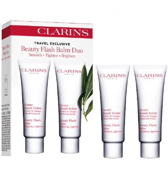 CLARINS Skincare Set 1PC Beauty flash balm duo Set cont.: 2x Beauty Flash Balm 50 ml (Ref. 71393)
