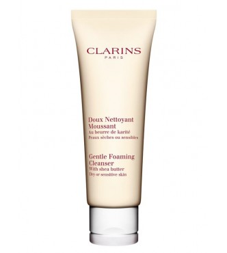 CLARINS Clarins Cleansing 124110 RM 125 ML Gentle Foaming Cleanser Dry or Sensitive Skin (replaces GH-No. 618952)