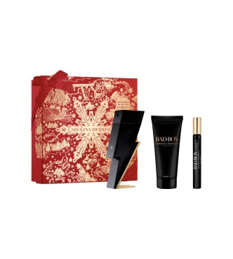 CAROLINA HERRERA C Herr Bad Boy 65211588 SET 1 PC Set cont.: Eau de Toilette 100 ml (Ref.1396017) + Shower Gel 100 ml + Eau de Toilette 10 ml