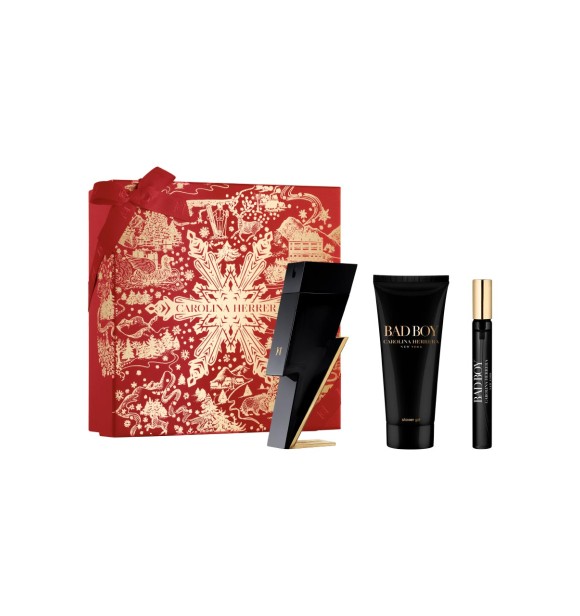 CAROLINA HERRERA C Herr Bad Boy 65211588 SET 1 PC Set cont.: Eau de Toilette 100 ml (Ref.1396017) + Shower Gel 100 ml + Eau de Toilette 10 ml