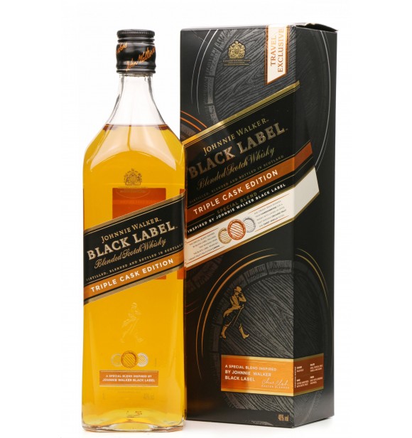 JOHNNIE WALKER BLACK TRIPLE CASK 40º  1 