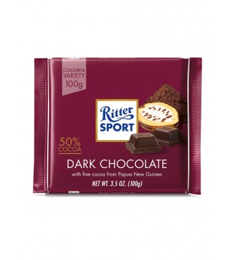 Ritter Sport Dark Chocolate 100G