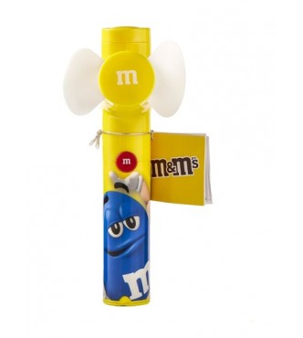 M&M.s247057 Candy Fan Choco20g Mars/M&M´s Candy Fan, choco