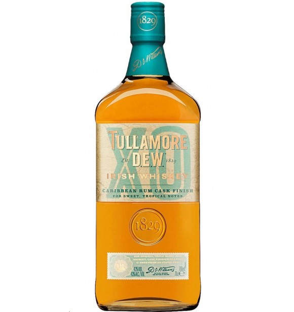 TULLAMORE DEW XO RUM CASK FINISH 43º  1L