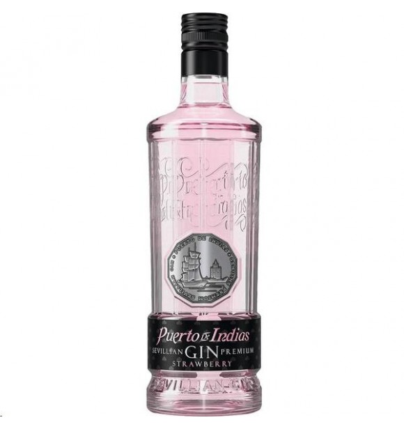 Puerto De Indias Straw 37.5% 100CL PUERTO DE INDIAS Gin