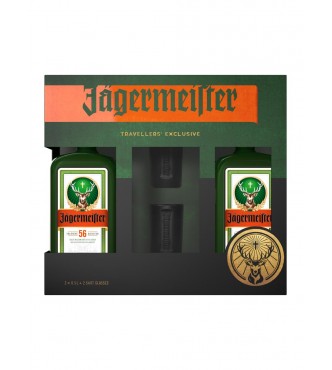 Jaegerm 35% 2x0.5L +2 GL