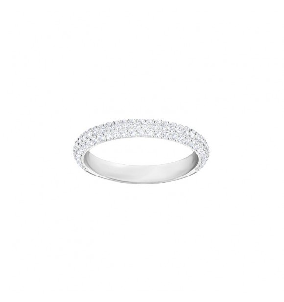 SWAROVSKI STONE:RING MN CRY/RHS 55