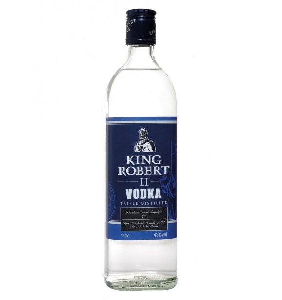 King Robert II Vodka 43% 1L