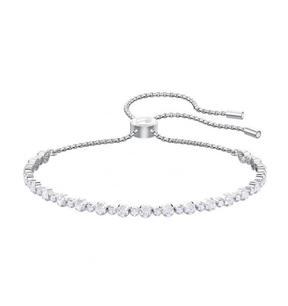 SWAROVSKI SUBTLE:BRACELET TRILOGY CZWH/RHS M