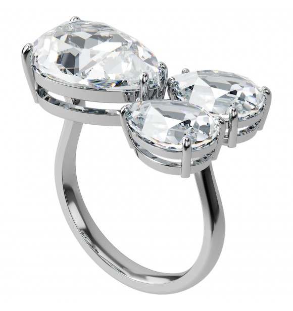 SWARVOSKI THEBASICS ANILLO PEAR CRY DTLI/RHS 50 COCKTAIL RING 5610394
