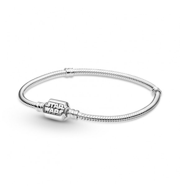 PANDORA Pulsera Moments en plata de ley Star Wars con cola de ratón Pandora Snake chain sterling silver br