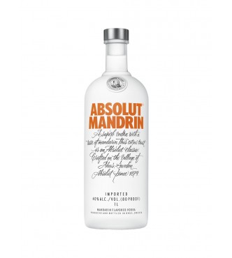 Absolut Vodka Mandrin 40% 1L