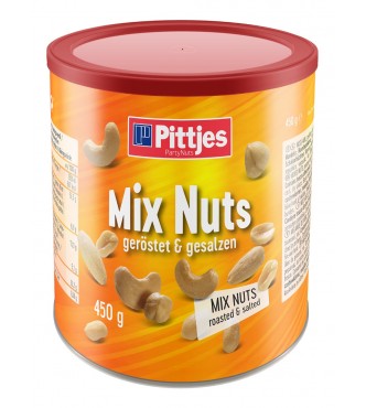 PIT960303 Mix Nuts Tin 450g