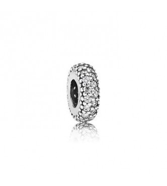 PANDORA 791359CZ Separador en plata de ley y circonitas transparentes en pavé