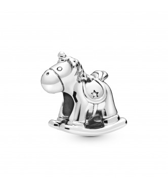 PANDORA CHARM Rocking horse sterling silver charm