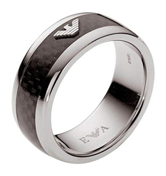 ARMANI JEWELRY EGS1602040 SIGNATURE RING HOMBRE