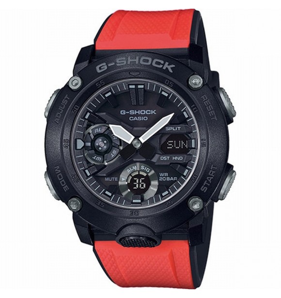 CASIO G-CARBON Basic with Changeable Band G-SHOCK GA-2000E-4ER
