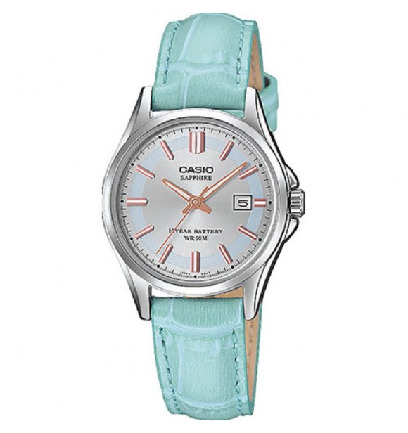 CASIO New Sapphire Basic for Ladies LTS-100 Leather band Casio Collection LTS-100L-2AVEF

